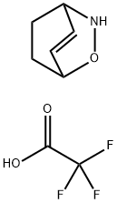 2-Oxa-3-azabicyclo[2.2.2]oct-5-ene, 2,2,2-trifluoroacetate 구조식 이미지