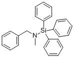 N-Methyl-N-(phenylmethyl)-1,1,1-triphenylsilanamine Structure