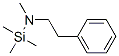 N-methyl-2-phenyl-N-trimethylsilyl-ethanamine 구조식 이미지