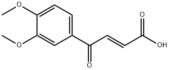 (E)-Ethyl 4-(3,4-dimethoxyphenyl)-4-oxo-2-butenoate 구조식 이미지