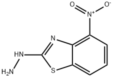 2(3H)-Benzothiazolone,4-nitro-,hydrazone(9CI) Structure