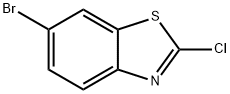 6-Bromo-2-chlorobenzothiazole Structure