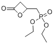 디에틸-(옥세탄-2-ONE-4-YL)-메틸포스포네이트 구조식 이미지