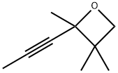 Oxetane, 2,3,3-trimethyl-2-(1-propynyl)- (9CI) Structure