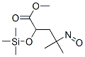 Methyl 4-methyl-4-nitroso-2-trimethylsiloxy-pentanoate 구조식 이미지