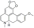 (7aR)-6,7,7a,8-Tetrahydro-11-methoxy-7-methyl-5H-benzo[g]-1,3-benzodioxolo[6,5,4-de]quinoline Structure