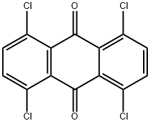 1,4,5,8-Tetrachloroanthraquinone 구조식 이미지