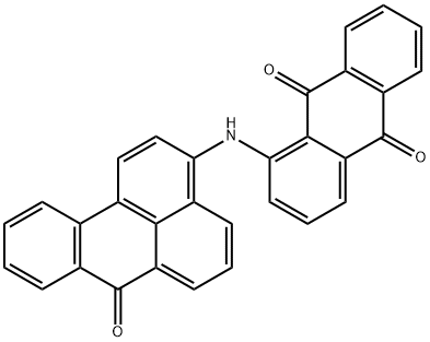 1-[(7H-benz[de]anthracen-3-yl-7-oxo)amino]anthraquinone  Structure