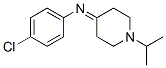 4-(4-(Chlorophenyl)imino)-1-isopropyl piperidine 구조식 이미지