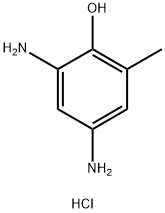 2 4-DIAMINO-6-METHYLPHENOL DIHYDROCHLOR& Structure