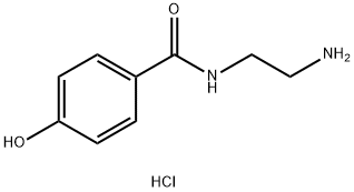 N-(2-aminoethyl)-4-hydroxybenzamide monohydrochloride Structure