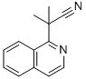2-이소퀴놀린-1-YL-2-메틸프로피오니트릴 구조식 이미지