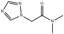 N,N-디메틸-1H-1,2,4-트리아졸-1-아세타미드 구조식 이미지