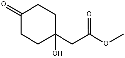 4-Hydroxy-4-(methoxycarbonylmethyl)
cyclohexane 구조식 이미지