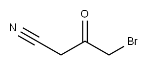 Butanenitrile,  4-bromo-3-oxo- 구조식 이미지