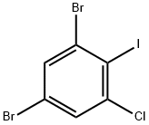 1-클로로-3,5-디브로모-2-요오도벤젠 구조식 이미지