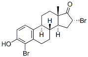 4,16a-Dibromoestrone Structure