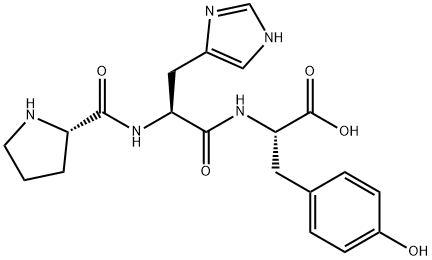 H-PRO-HIS-TYR-OH Structure