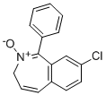 8-Chloro-1-phenyl-3H-2-benzazepine 2-oxide 구조식 이미지