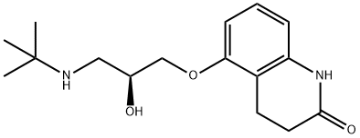 (S)-(-)-Carteolol Structure