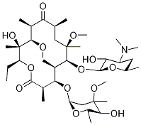 6,11-Di-O-Methyl ErythroMycin 구조식 이미지