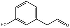 3-hydroxyphenylacetaldehyde Structure
