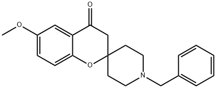 1'-benzyl-6-methoxyspiro[chroman-2,4'-piperidin]-4-one Structure