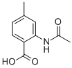 Benzoic acid, 2-(acetylamino)-4-methyl- (9CI) Structure