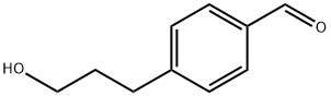 4-(3-hydroxypropyl)benzaldehyde 구조식 이미지