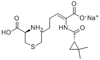 Cilastatin sodium Structure