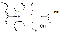 Pravastatin sodium 구조식 이미지