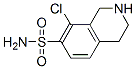 8-클로로-테트라히드로이소퀴놀린-7-술폰아미드 구조식 이미지