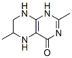 4(1H)-Pteridinone,5,6,7,8-tetrahydro-2,6-dimethyl-(9CI) 구조식 이미지