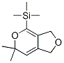 Silane, (1,6-dihydro-6,6-dimethyl-3H-furo[3,4-c]pyran-4-yl)trimethyl- (9CI) 구조식 이미지