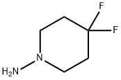 4,4-디플루오로-피페리딘-1-일아민 구조식 이미지