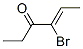 4-Hexen-3-one,  4-bromo- Structure