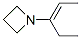 Azetidine, 1-(1-ethyl-1-propenyl)- Structure