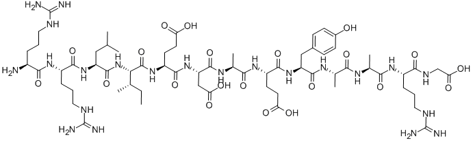 ARG-ARG-LEU-ILE-GLU-ASP-ALA-GLU-TYR-ALA-ALA-ARG-GLY Structure