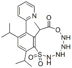 1-(2,4,6-트리이소프로필벤젠술포닐)-5-(피리딘-2-일)테트라졸리드 구조식 이미지