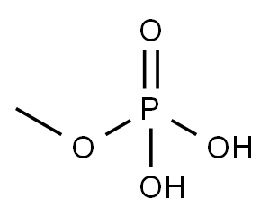 methyl dihydrogen phosphate  Structure