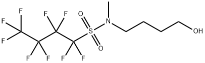 1,1,2,2,3,3,4,4,4-nonafluoro-N-(4-hydroxybutyl)-N-methylbutane-1-sulphonamide Structure