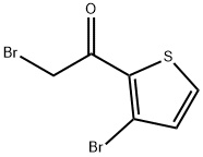 2-BROMO-1-(3-BROMO-2-THIENYL)-1-ETHANONE 구조식 이미지