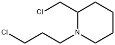 Piperidine, 2-(chloromethyl)-1-(3-chloropropyl)-, hydrobromide Structure