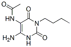 Acetamide,  N-(4-amino-1-butyl-1,2,3,6-tetrahydro-2,6-dioxo-5-pyrimidinyl)- Structure