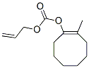 Carbonic acid, 2-methyl-1-cycloocten-1-yl 2-propenyl ester (9CI) Structure