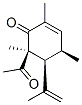 2-Cyclohexen-1-one,6-acetyl-2,4,6-trimethyl-5-(1-methylethenyl)-,(4R,5S,6S)-(9CI) 구조식 이미지