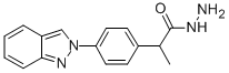 2-(4-(2H-Indazol-2-il)fenil)propionidrazide[이탈리아어] 구조식 이미지