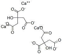 Calcium citrate Structure