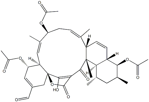 Antibiotic F2 triacetate Structure
