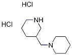 1-(3-Piperidinylmethyl)piperidine dihydrochloride Structure